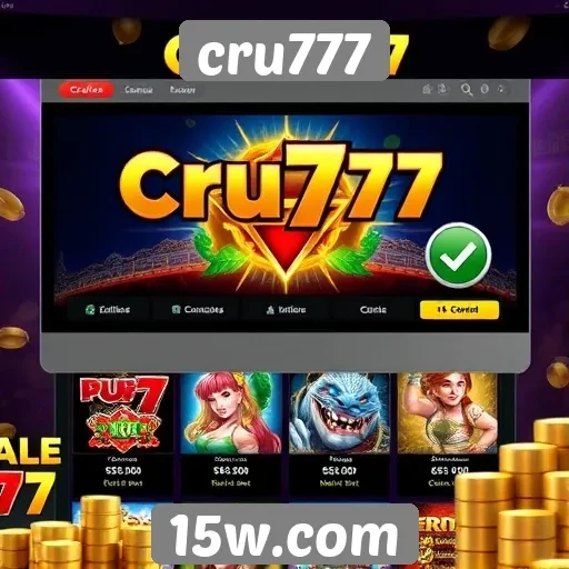 Interface do usuário do cru777 em comparação com concorrentes